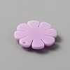 Opaque Resin Pendants LS-RESI-WH0029-46B-03-2