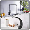 Rectangle Stainless Steel Faucet Hole Covers STAS-WH20001-18E-EB-4