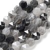 Natural Cloudy Quartz Beads Strands G-G030-A05-02-1