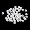 Plastic Imitation Pearl Beads FIND-M059-01B-09-1