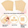 Olycraft 400Pcs 8 Style Kraft Paper Sealing Stickers DIY-OC0008-47-4