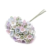 Cloth & Paper & Iron Artificial Mini Flower Bouquet for DIY Crafts FB-CBA59DF-02C-2