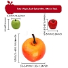 30Pcs 3 Style Mini Clay Imitation Apples DJEW-CA0001-31-2