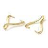 Rack Plating 925 Sterling Silver Micro Pave Clear Cubic Zirconia Ice Pick Pinch Bails LS-STER-NH0001-52G-2