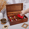 8 Grids Wooden drawer-Style Storage Boxes for Tea Bag CON-WH0088-48B-3