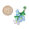 Acrylic Flower Pendants PALLOY-TA00252-3