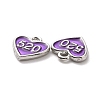 Valentine's Day Alloy Enamel Pendants ENAM-A139-11P-3