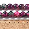Natural Multi-Color Agate Beads Strands G-A261-B15-14mm-5