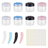 Plastic Facial Mask Stick Cosmetic Spatula Scoop & Bottle DIY-CW0001-28-1