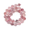 Natural Strawberry Quartz Beads Strands G-C116-A44-01-3