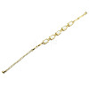 Electroplated Alloy Link Bracelets BJEW-T012-004-RS-3