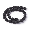 Natural Lava Rock Beads Strands G-F671-03B-11-2
