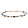 Synthetic Non-magnetic Hematite Beads Stretch Bracelets for Women LS-KP6261-8-1
