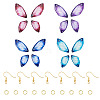 DIY Butterfly Wings Dangle Earring Making Sets DIY-TA0013-28-2