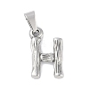 Non-Tarnish 304 Stainless Steel Pendants STAS-F235-01P-H-1