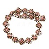 Glass Imitation Jade Beads GLAA-L051-03G-4