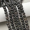Natural Ice Obsidian Beads Strands X-G-P590-A03-8mm-02-1