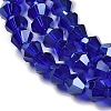 Transparent Electroplate Glass Beads Strands LS-GLAA-F029-2mm-A06-3