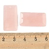 Natural Rose Quartz Pendants G-G123-03A-3