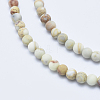 Natural Imperial Jasper Beads Strands G-A175C-4mm-01-3