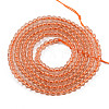 Glass Beads Strands GLAA-N041-008D-2