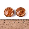 Windmill Spiral Pattern Vintage Handmade Porcelain Beads PORC-N013-19-02-3