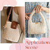 5Pcs 5 Colors PU Imitation Leather Bag Bottoms FIND-CL0001-87B-5