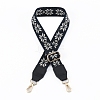 Flower Pattern Polyester Handbag Webbing Bag Straps PW-WG9C9BE-05-1