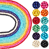 ARRICRAFT 12 Strands 12 Colors Synthetic Turquoise Beads Strands TURQ-AR0001-08-1