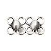 Tibetan Style Alloy Links Connector Charms FIND-D042-07E-AS-1