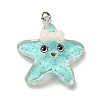 Marine Animal Series Resin Pendants RESI-Q012-01B-03-1