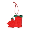 Christmas Car Handmade Polymer Clay Pendant Decorations LS-HJEW-P017-03A-3