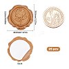 Adhesive Wax Seal Stickers DIY-WH0201-02B-2