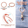 Alloy Split Key Rings PALLOY-TAC0001-01C-RG-4