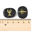 4Pcs 4 Styles Natural Obsidian Display Decorations G-F786-02C-07-3