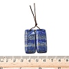 Natural Lapis Lazuli Pendants G-A265-02B-3