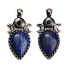 Dyed Natural Lapis Lazuli Pendants GG-CBACC2B-05AS-02-1