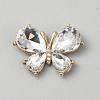 Light Gold Alloy Rhinestone Cabochons FIND-WH0173-340B-1