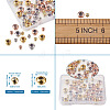 Brass Beads KK-KS0001-15-12
