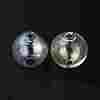 Handmade Two Holes Blown Glass Globe Beads FIND-WH0104-01E-1