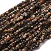Natural Leopard Skin Jasper Beads Strands G-I389-A09-2