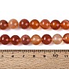 Dyed Natural Agate Beads Strands G-Q606-45A-04-5