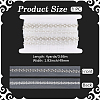 4Yards Polyester Lace Ribbon SRIB-GF0001-73B-02-2