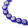 Handmade Millefiori Lampwork Beads Strands LAMP-G164-12C-3