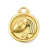 Real 18K Gold Plated Tone 304 Stainless Steel Pendants STAS-K291-01G-11-1