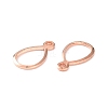 304 Stainless Steel Open Charms STAS-P227-22RG-3