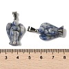 Natural Blue Spot Jasper Pendants G-B127-10P-02-3