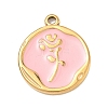 304 Stainless Steel Enamel Pendants SA-CBA8A4A-04A-G-1