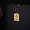 6Pcs 3 Styles Brass Pendants and Micro Pave Clear Cubic Zirconia Pendants KK-SZ0001-58-6