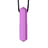 Column Food Grade Eco-Friendly Silicone Pendants PW-WGCC13E-04-1